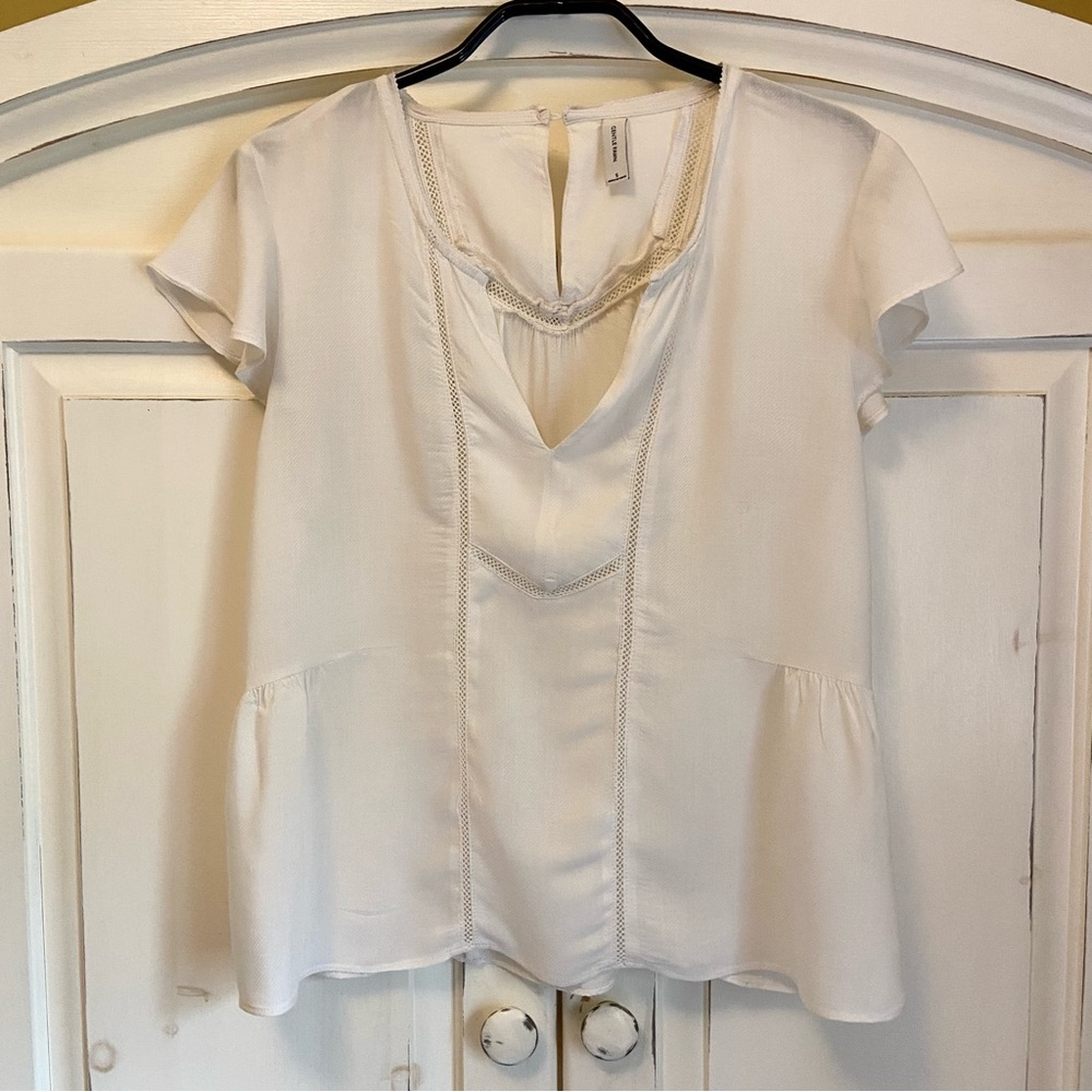 Gentle Fawn Capped Sleeve Blouse